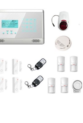 ANTIFURTO-ALLARME-TOUCH-SCREEN-CASA-KIT-COMBINATORE-GSM-WIRELESS-SENZA-FILI-SIRENA-ESTERNA-SENSORE-FUMO-GESTIBILE-DA-CELLULARE-SENSORE-FUMO-TEMPERATURA-E-SIRENA-ESTERNA-WIRELESS-0