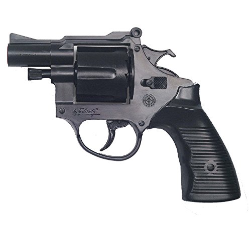 Armi-Colpi-Edison-Pistola-Polizia-Americana-cSilenziatore-12colpi-125db-0