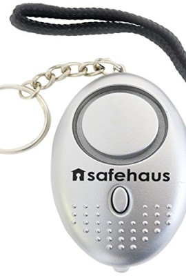 Safehaus-portachiavi-allarme-antiaggressione-140-db-con-torcia-Argento-0