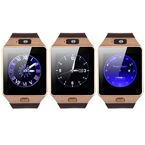 Vosmep-DZ09-2015-Hot-Smart-Watch-Orologio-da-Polso-Intelligente-supporto-Facebook-Twitter-con-Bluetooth-30-NFC-e-Telecamera-Touchscreen-per-AppleiOS-Samsung-Android-HTC-Supporta-Orologio-Smartphone-Sp-0-1